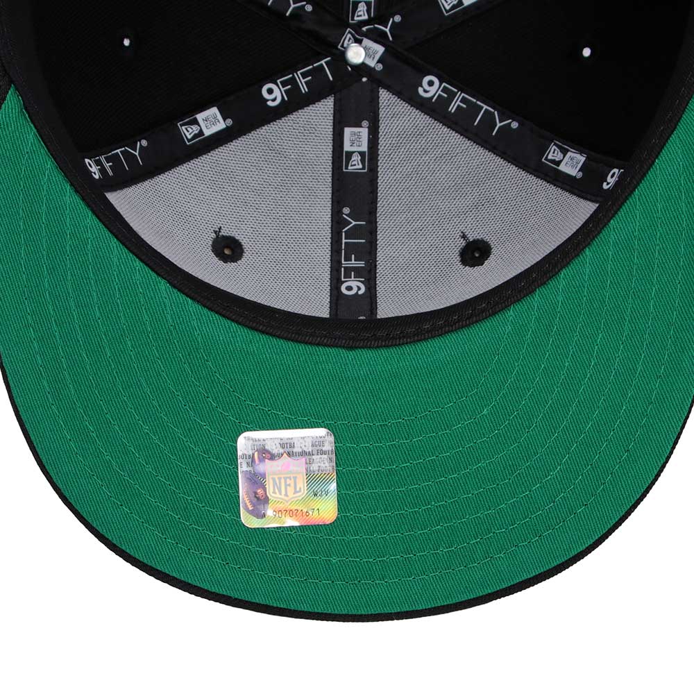 New Era Las Vegas Raiders Script OTC Black 9FIFTY Snapback Cap