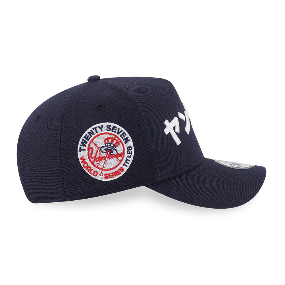 New Era New York Yankees Kanji Navy 9FORTY A-Frame Adjustable Cap
