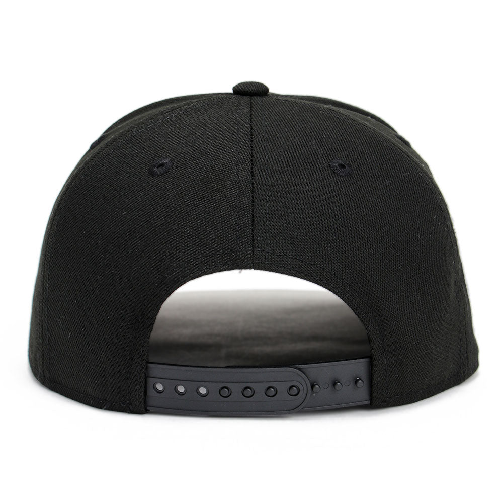 New Era Boston Red Sox Upside Down Black 9FORTY A-Frame Snapback Cap