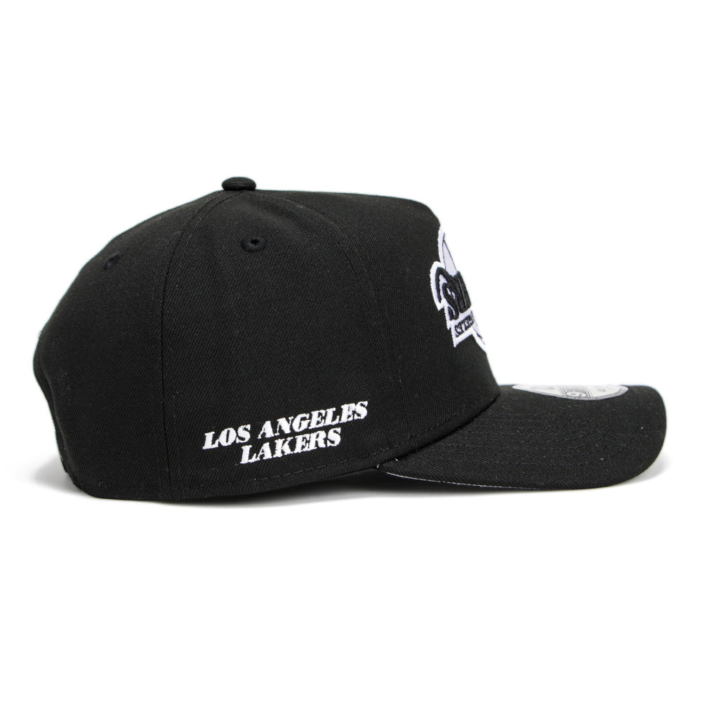 New Era Los Angeles Lakers Upside Down Black 9FORTY A-Frame