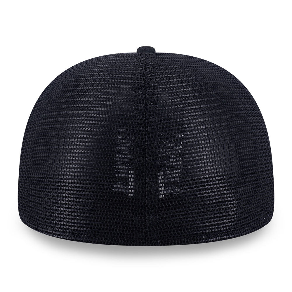 New Era NE Script Mesh Black 59FIFTY Fitted Cap