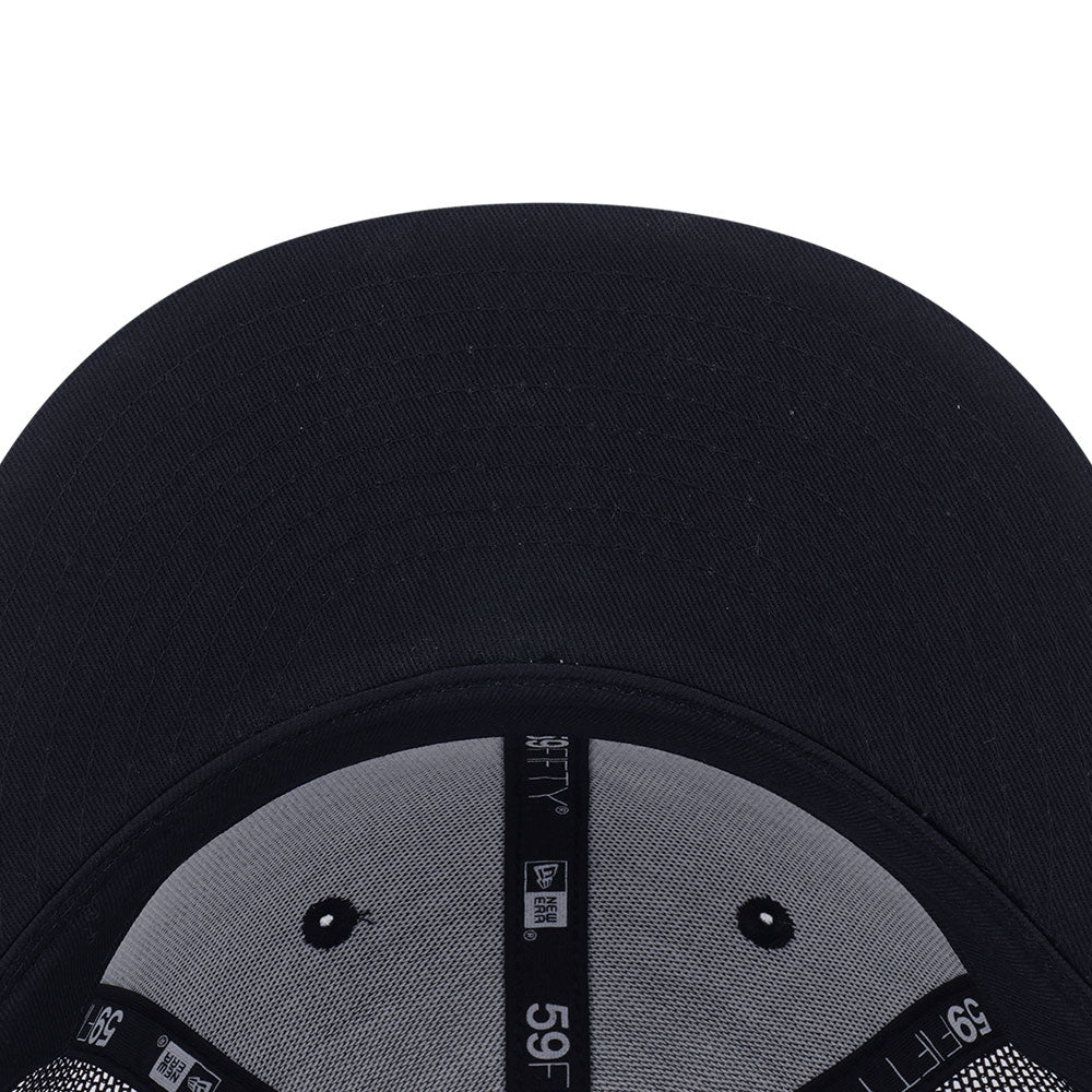 New Era NE Script Mesh Black 59FIFTY Fitted Cap