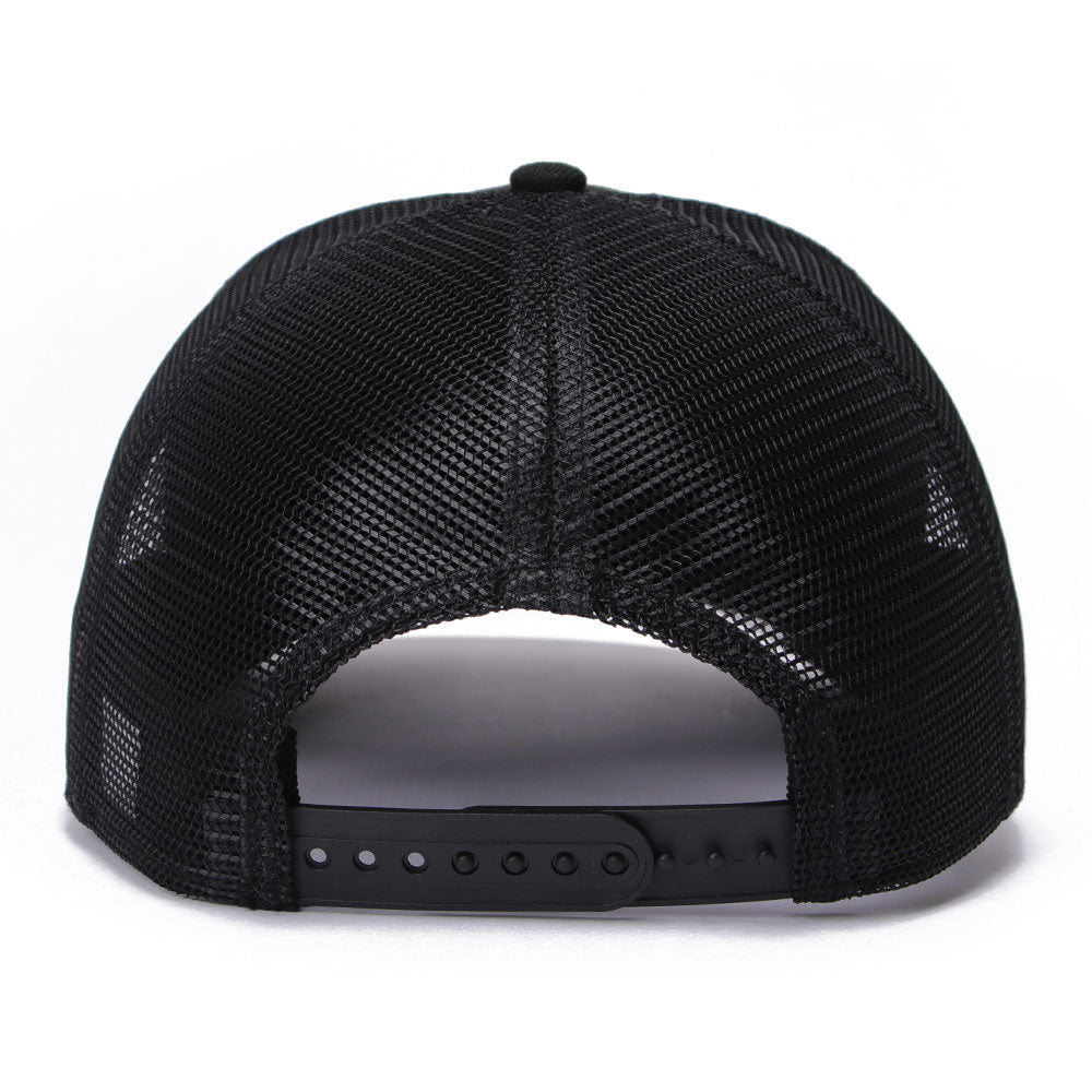 New Era Chicago Bulls GCP Black 9SEVENTY Stretch Snapback Trucker Cap