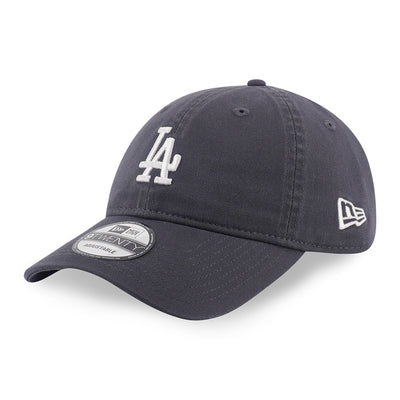 New Era Los Angeles Dodgers Mini Logo New Graphite 9TWENTY Adjustable Cap
