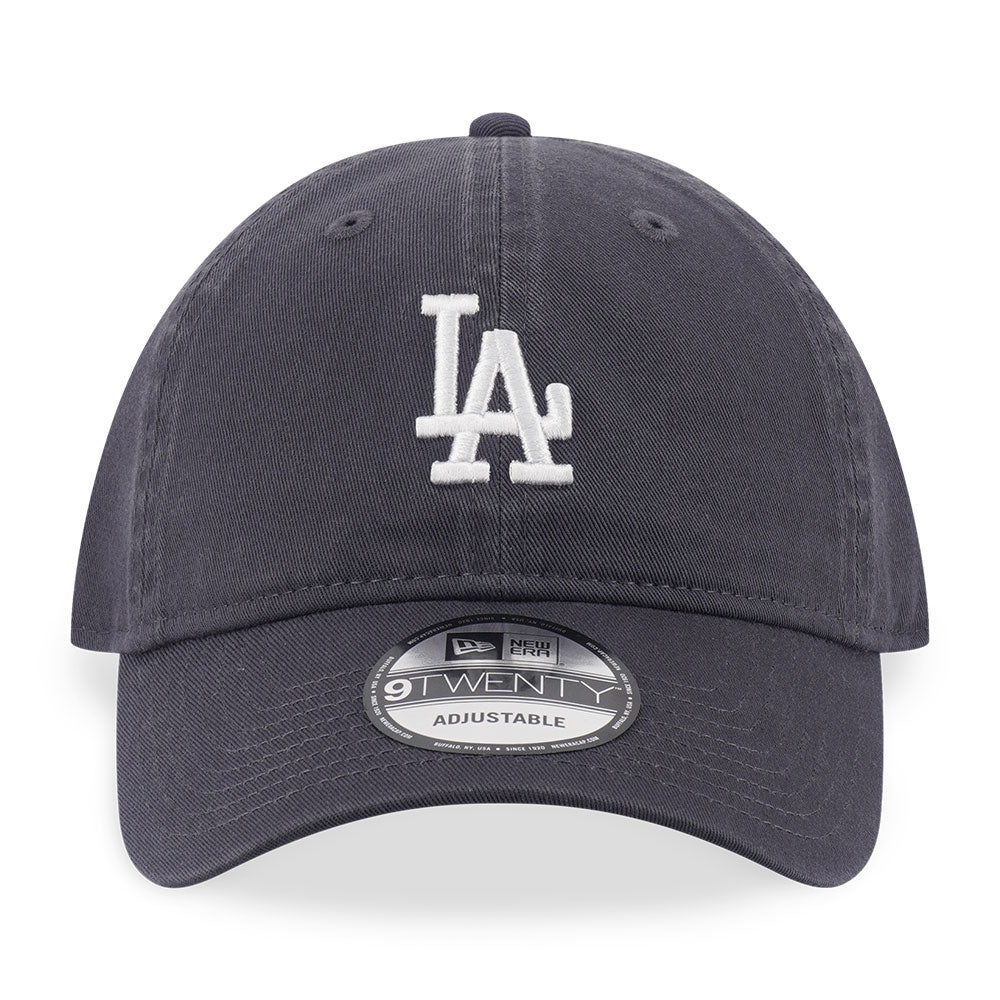 New Era Los Angeles Dodgers Mini Logo New Graphite 9TWENTY Adjustable Cap