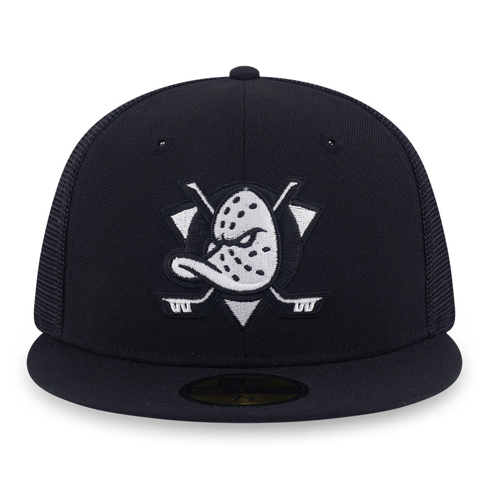 New Era Anaheim Ducks Mesh Black 59FIFTY Fitted Cap