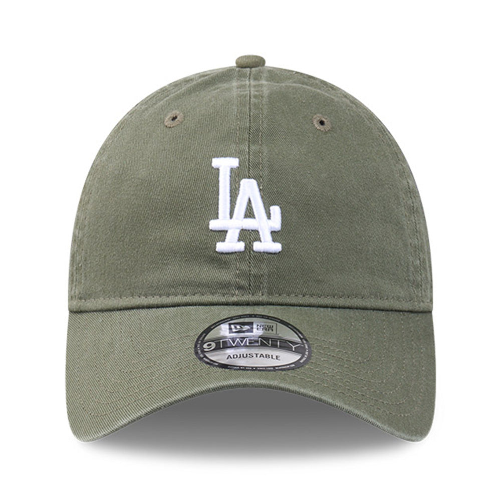 New Era Los Angeles Dodgers Mini Logo New Olive 9TWENTY Adjustable Cap