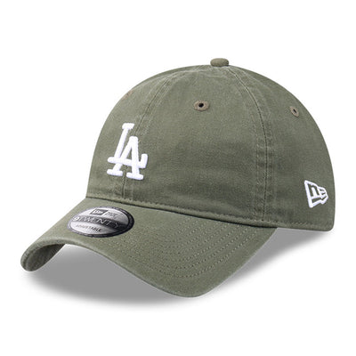 New Era Los Angeles Dodgers Mini Logo New Olive 9TWENTY Adjustable Cap