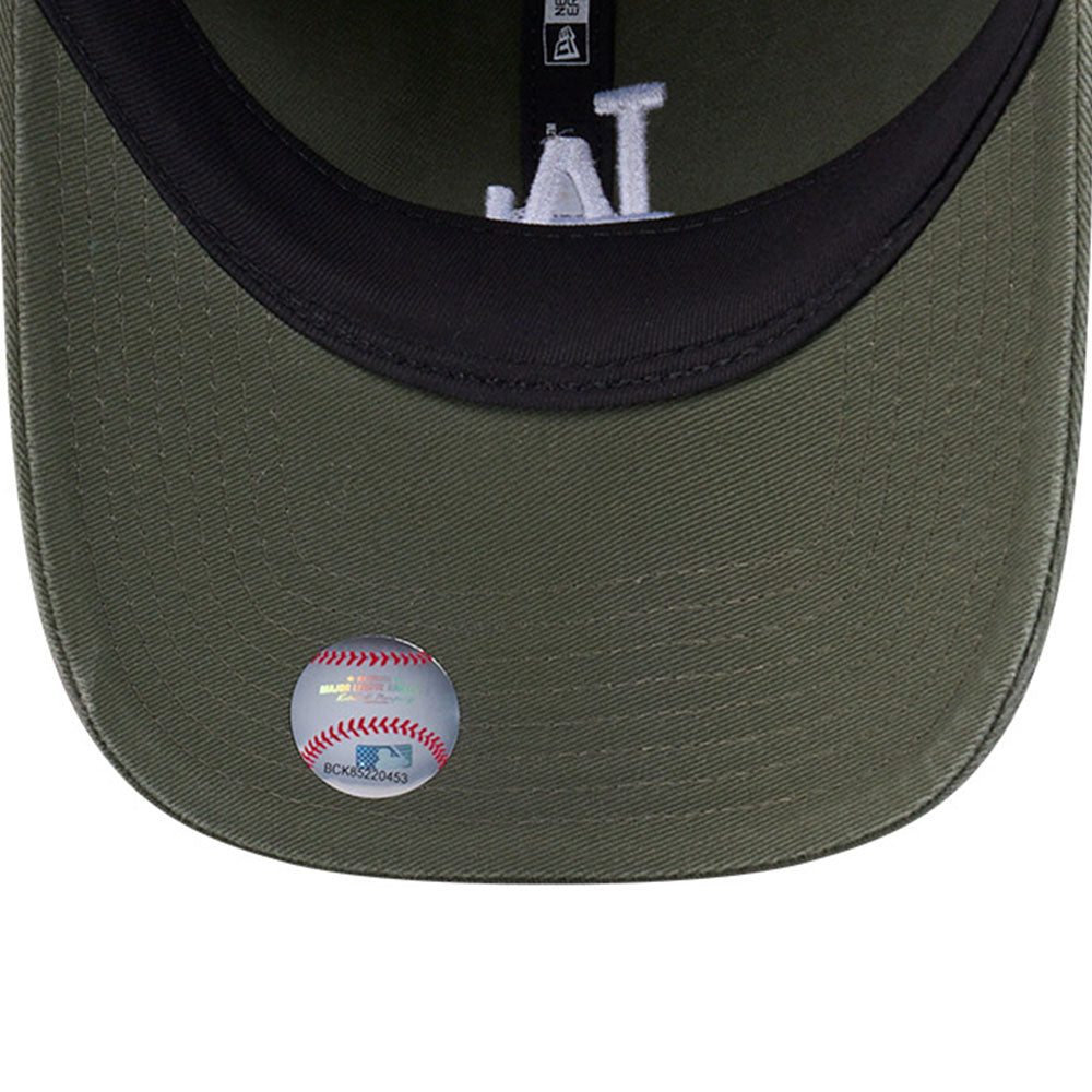 New Era Los Angeles Dodgers Mini Logo New Olive 9TWENTY Adjustable Cap