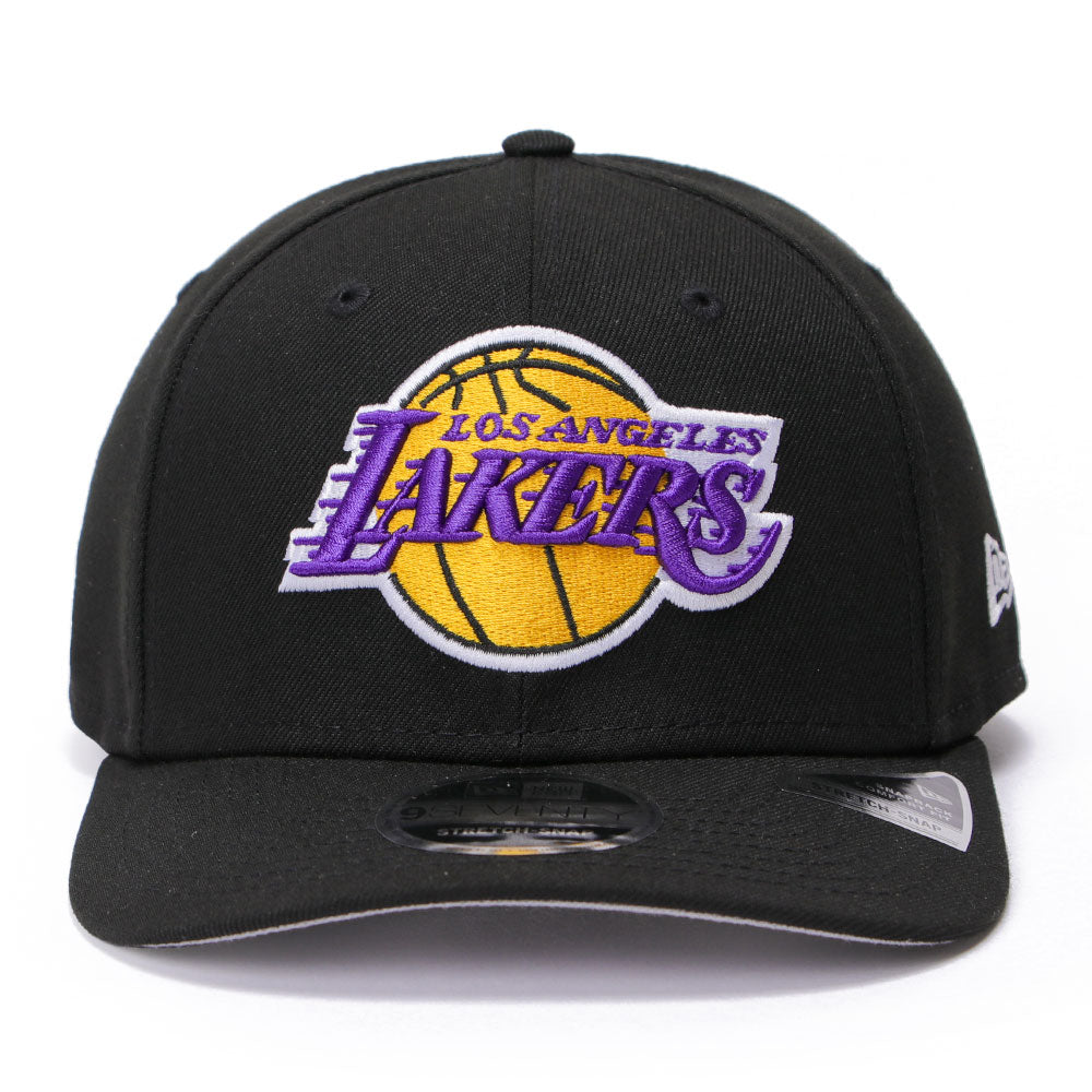 New Era Los Angeles Lakers GCP Black 9SEVENTY Stretch Snapback Cap