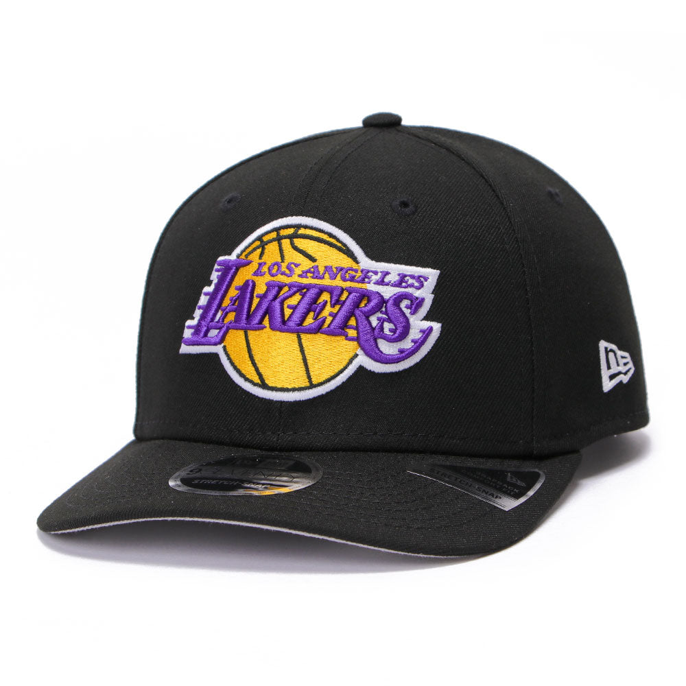 New Era Los Angeles Lakers GCP Black 9SEVENTY Stretch Snapback Cap