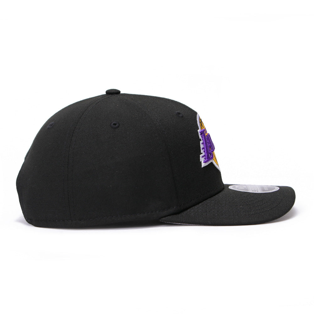 New Era Los Angeles Lakers GCP Black 9SEVENTY Stretch Snapback Cap