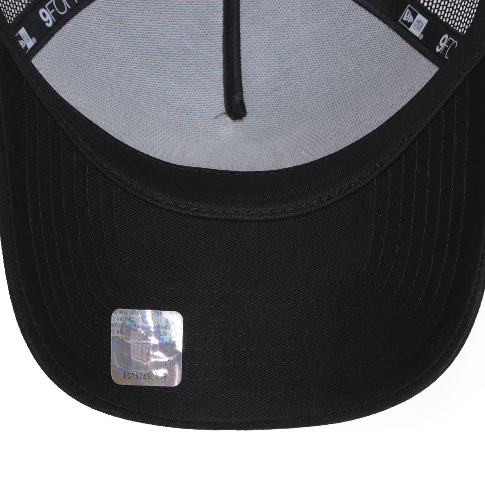 New Era Las Vegas Raiders GCP Black 9FORTY A-Frame Trucker Adjustable Cap