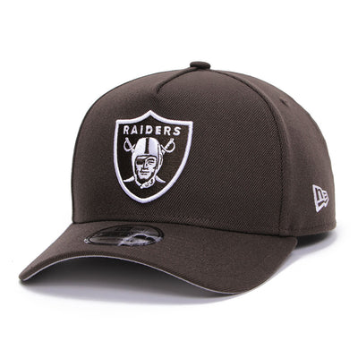 Las Vegas Raiders Walnut 9FORTY A-Frame Snapback Cap
