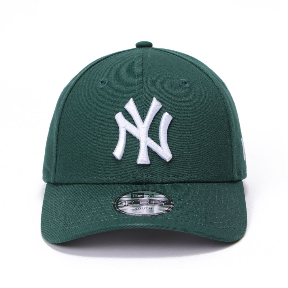 New Era New York Yankees Dark Green Youth 9FORTY Adjustable Cap
