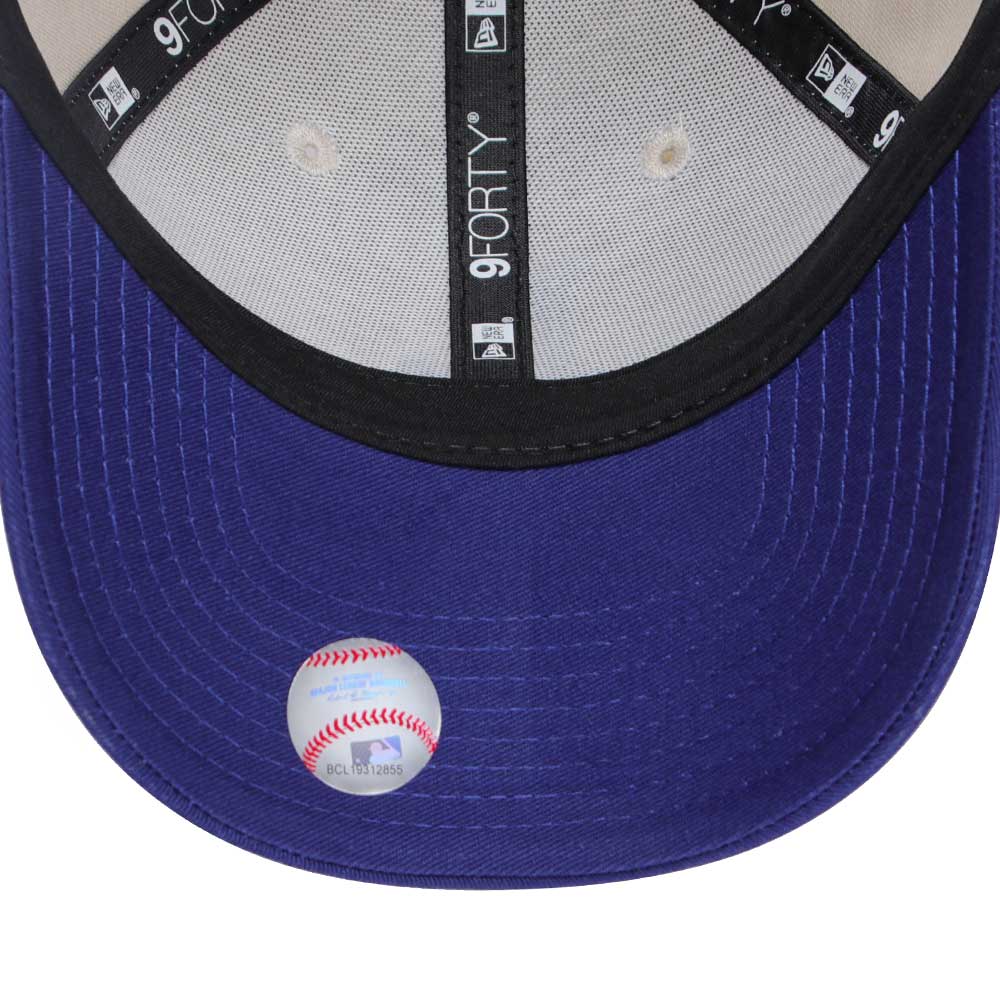 New Los Angeles Dodgers Stone Dark Royal Youth 9FORTY Adjustable Cap
