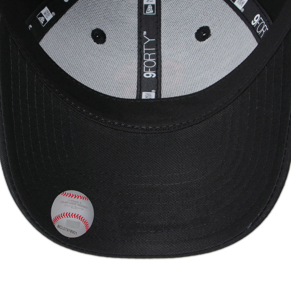 New Era San Francisco Giants Kids Black 9FORTY Youth Adjustable Cap