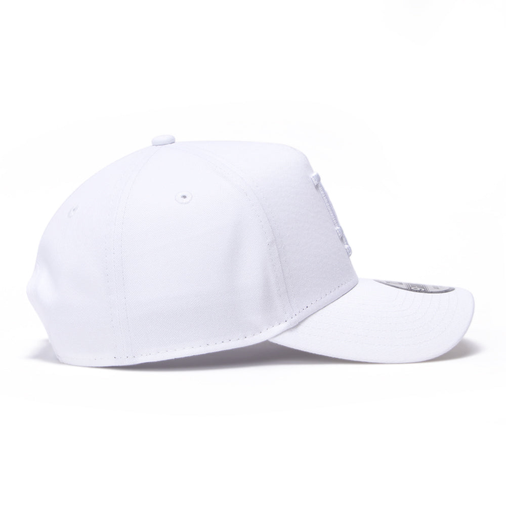 New Era Los Angeles Dodgers Optic White 9FORTY A-Frame Snapback Cap