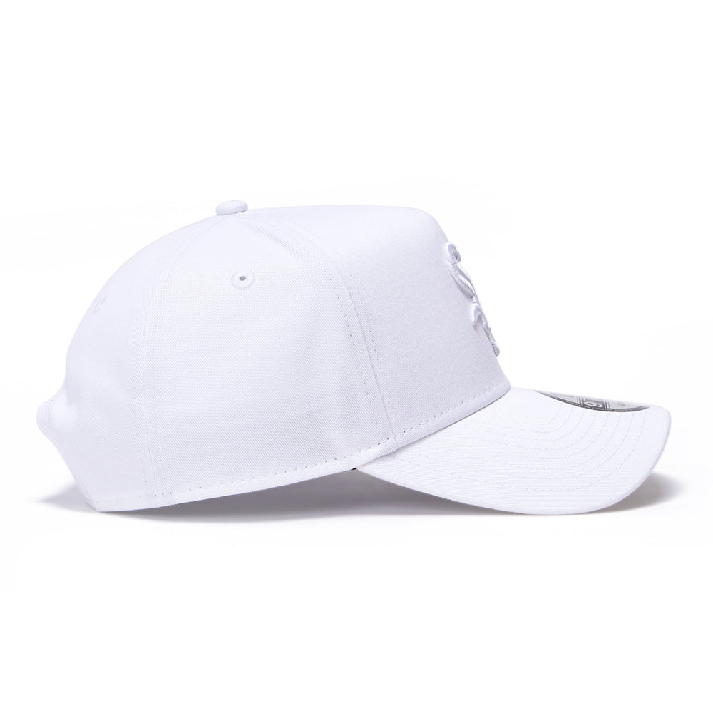 New Era Chicago White Sox Optic White 9FORTY A-Frame Snapback Cap