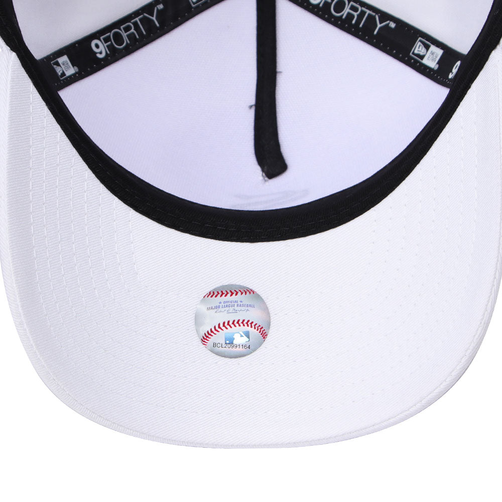 Chicago White Sox Optic White 9FORTY A-Frame Snapback Cap