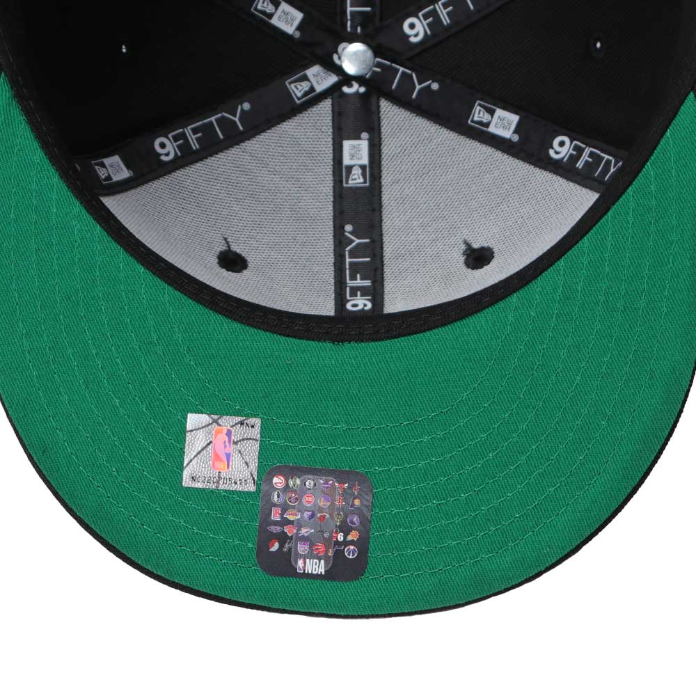 New Era Boston Celtics OTC Black 9FIFTY Snapback Cap