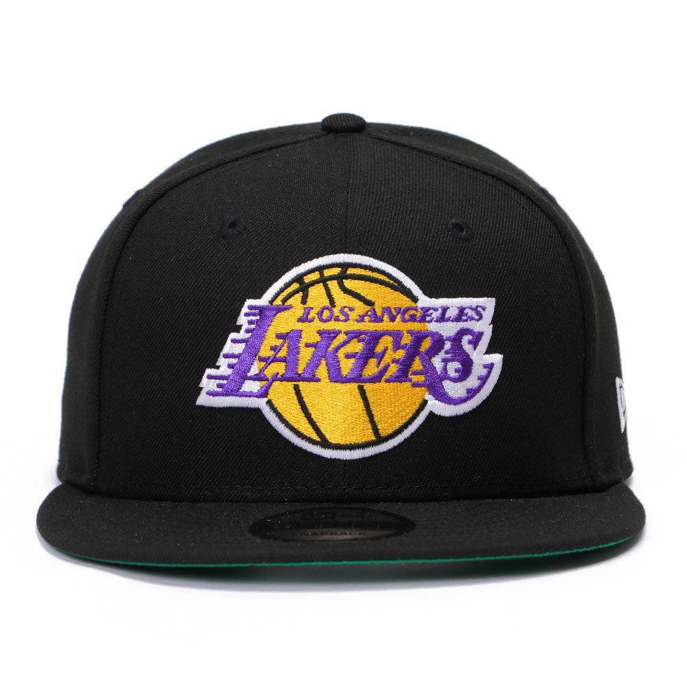 New Era Los Angeles Lakers OTC Black 9FIFTY Snapback Cap