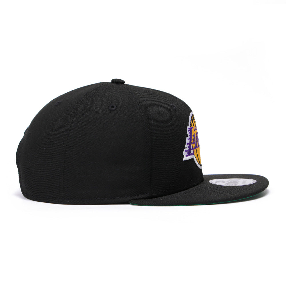 New Era Los Angeles Lakers OTC Black 9FIFTY Snapback Cap