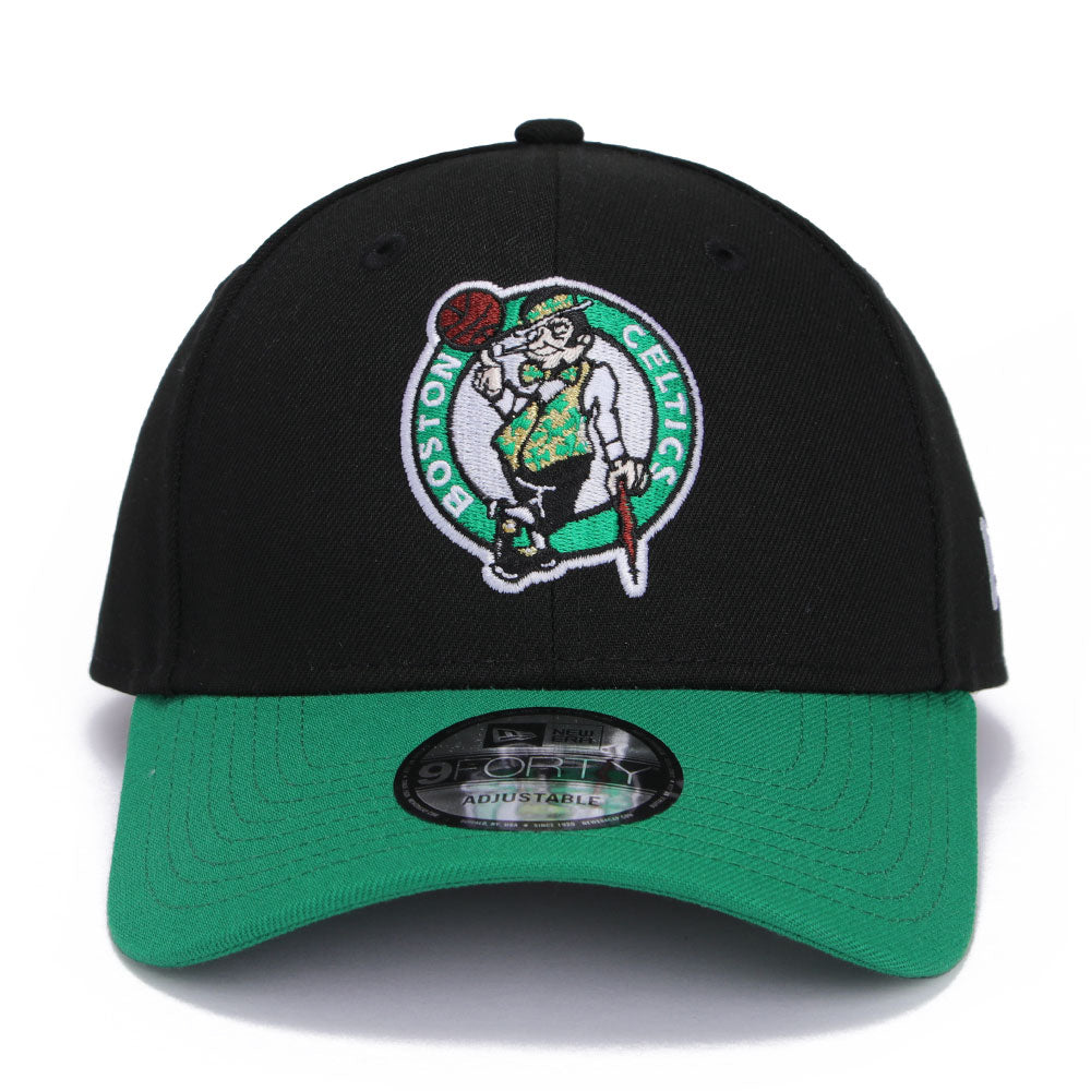 New Era Boston Celtics OTC Black Green 9FORTY Adjustable Cap