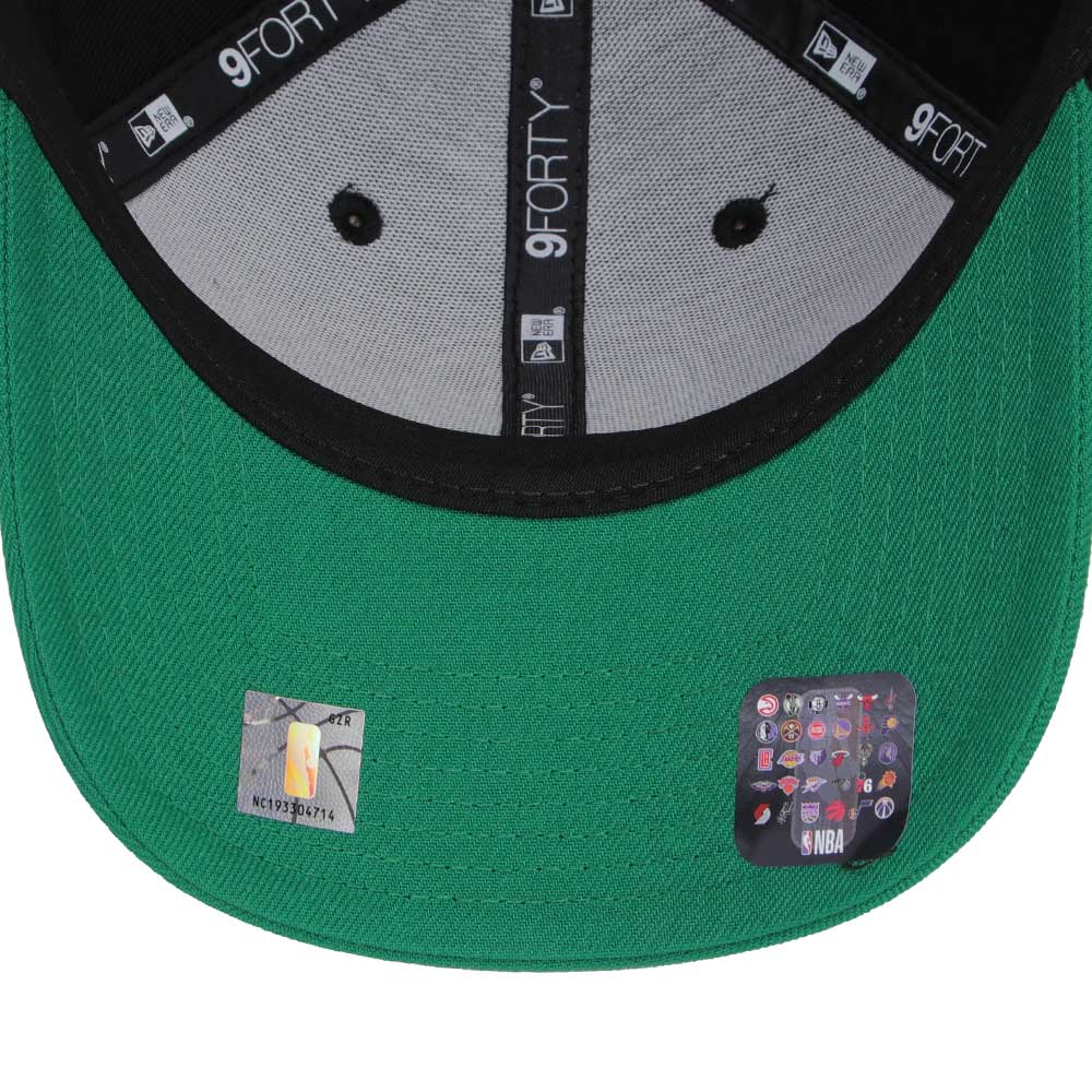 New Era Boston Celtics OTC Black Green 9FORTY Adjustable Cap