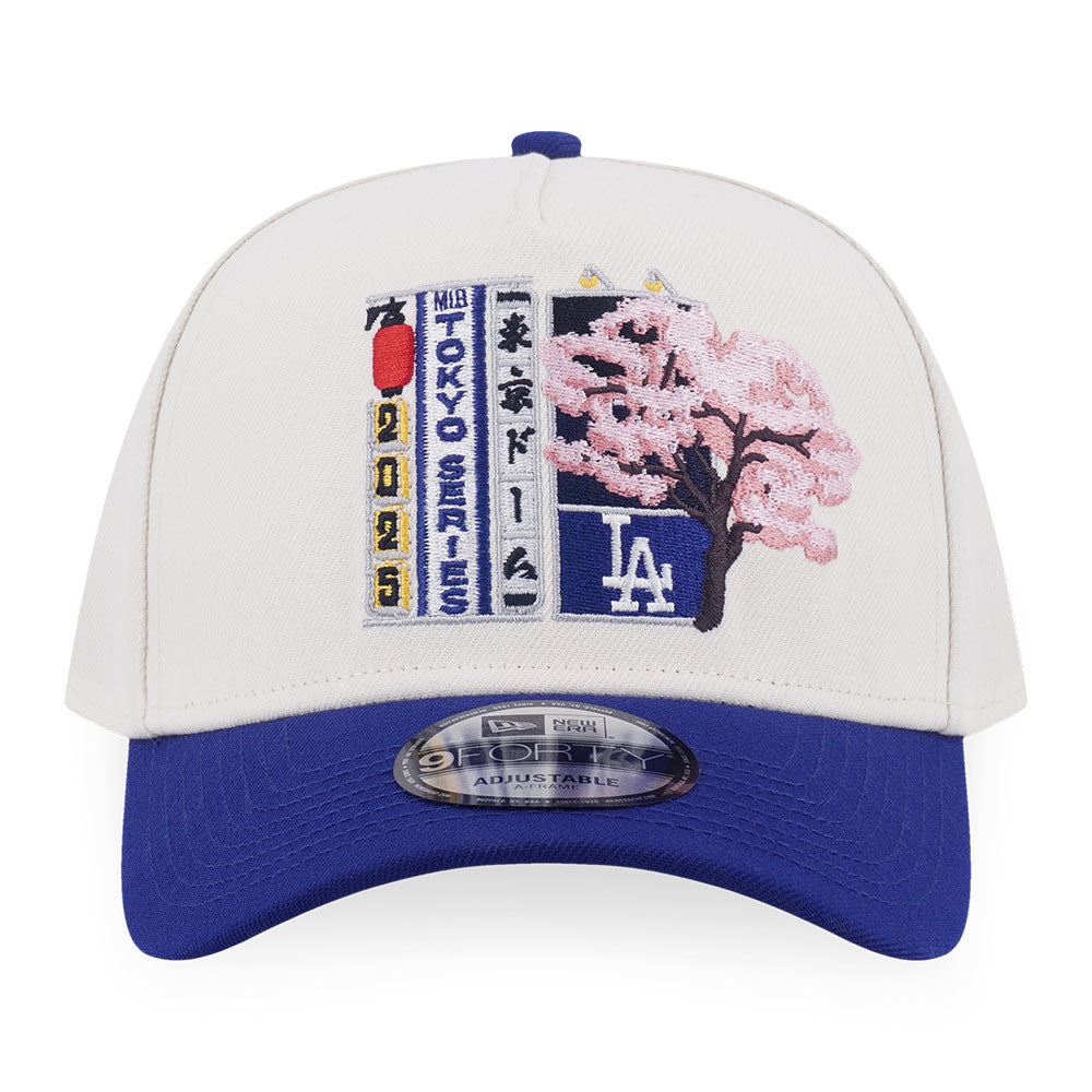 New Era Los Angeles Dodgers Special Pack Chrome Dark Royal Rope 9FORTY A-Frame Snapback Cap