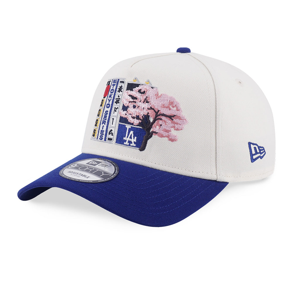 New Era Los Angeles Dodgers Special Pack Chrome Dark Royal Rope 9FORTY A-Frame Snapback Cap