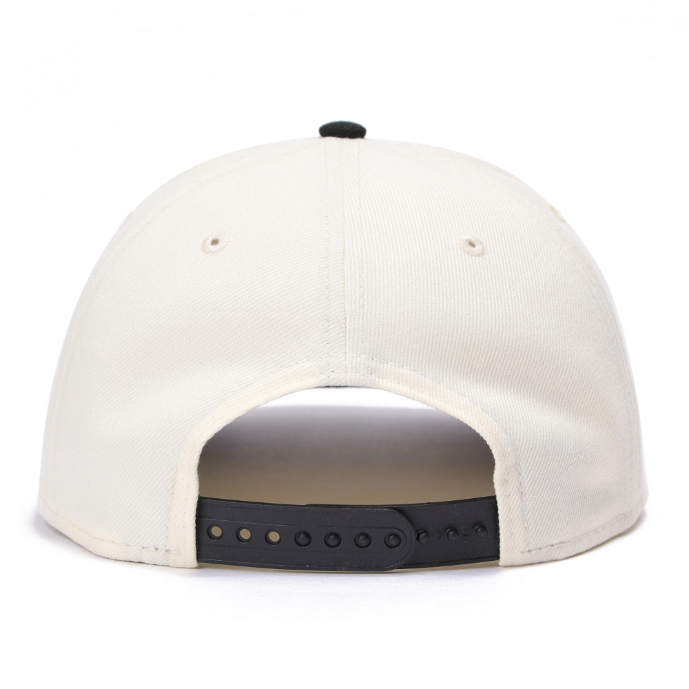 New Era Chicago Bulls GCP Chrome White Black Two Tone 9SEVENTY Stretch Snapback Cap