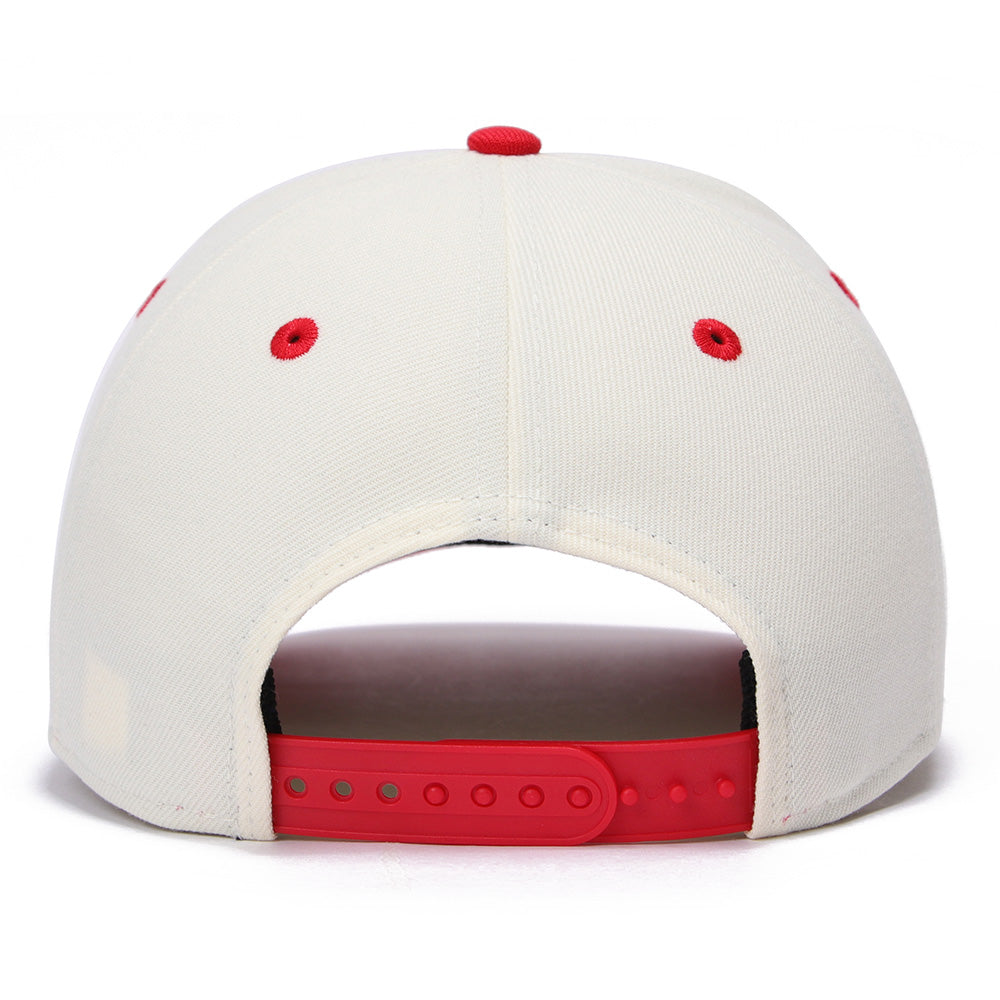 New Era Chicago Bulls GCP Chrome White Purple 9SEVENTY Stretch Snapback Cap