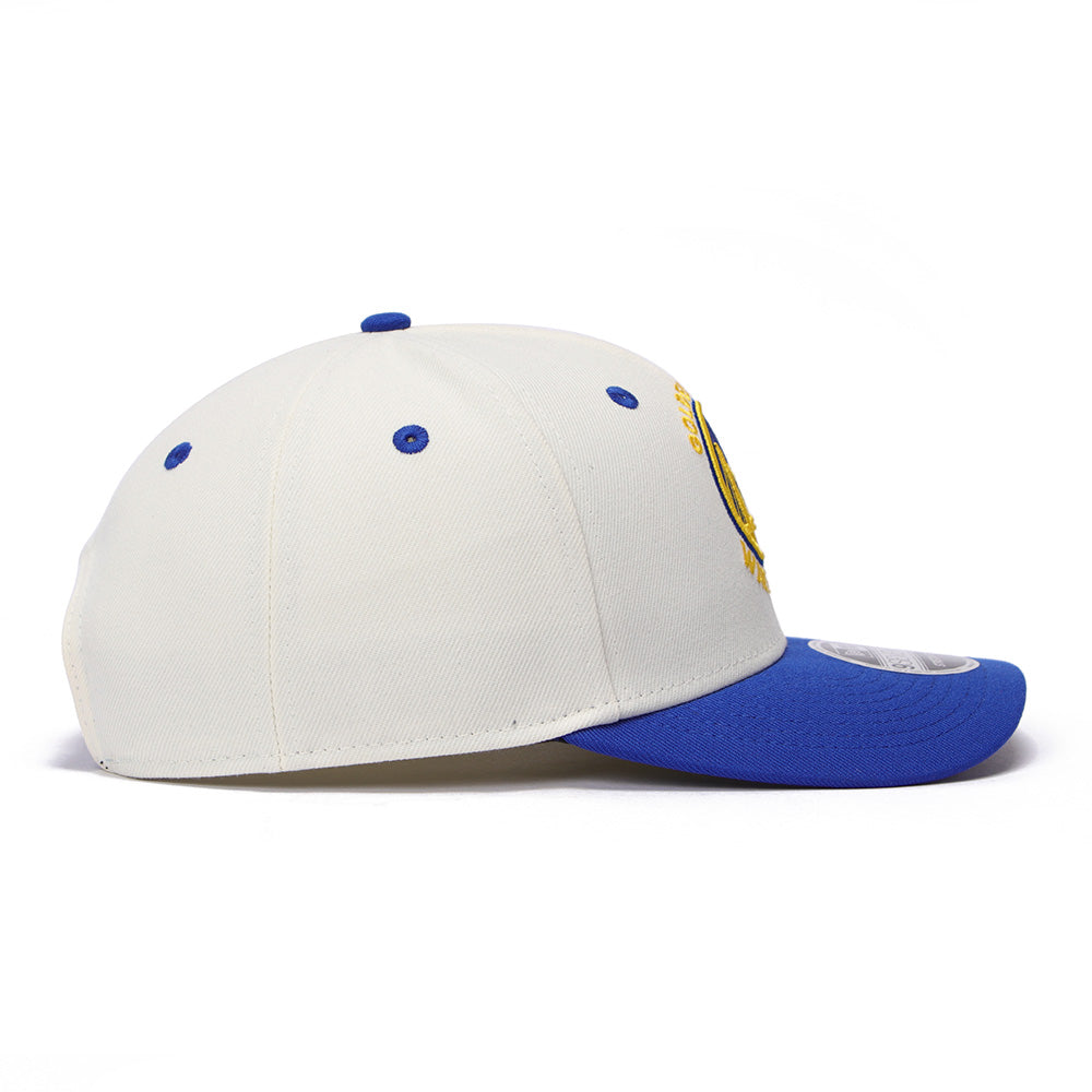 New Era Golden State Warriors GCP Chrome White Purple 9SEVENTY Stretch Snapback Cap