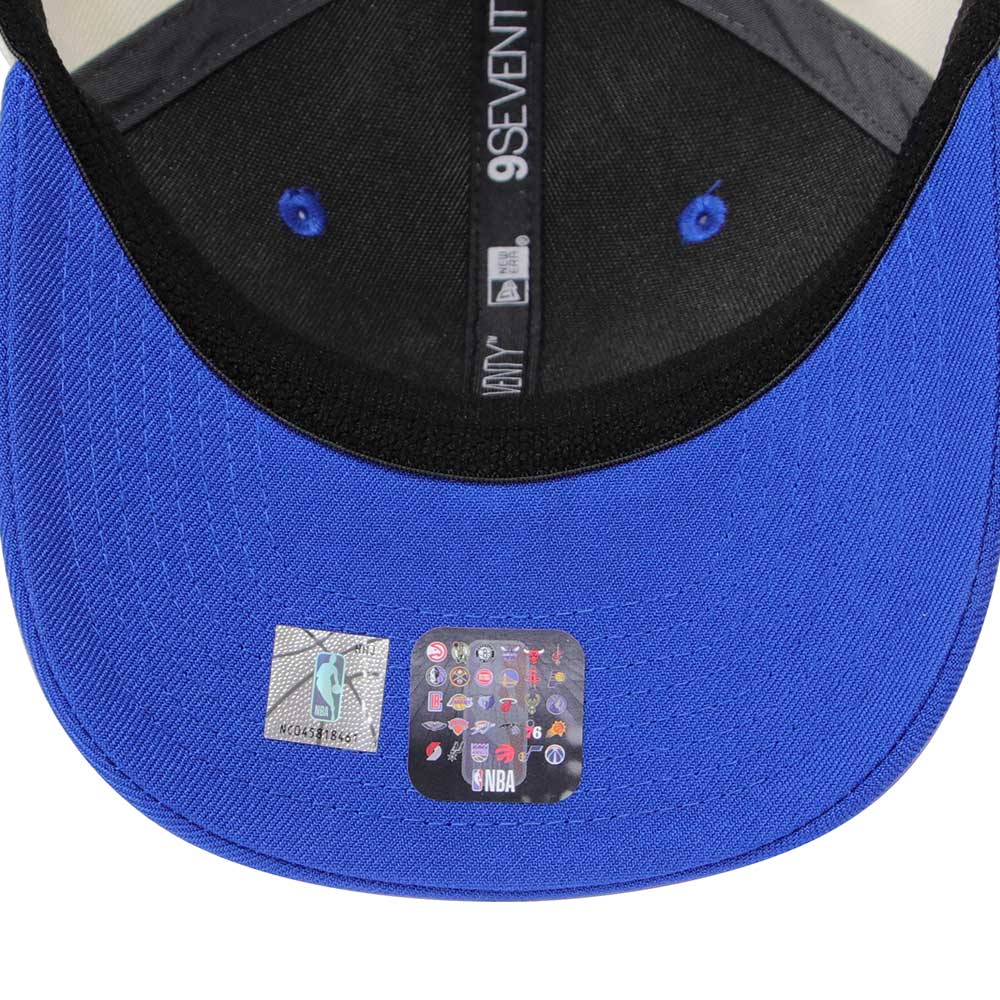 New Era Golden State Warriors GCP Chrome White Purple 9SEVENTY Stretch Snapback Cap