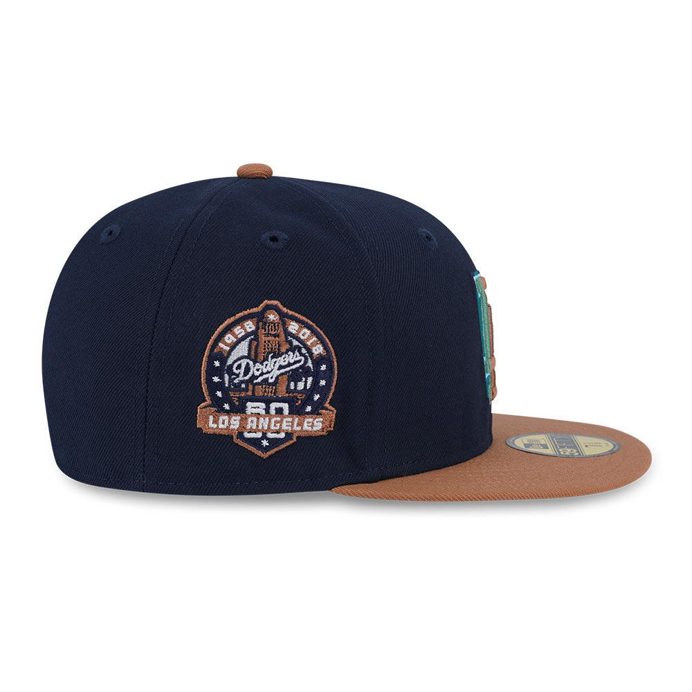 New Era Los Angeles Dodgers Navy Bronze 59FIFTY Fitted Cap