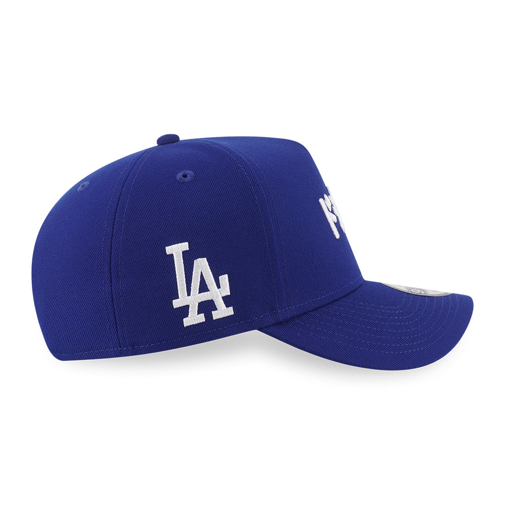 New Era Los Angeles Dodgers Kanji OTC Dark Royal 9FORTY A-Frame Adjustable Cap