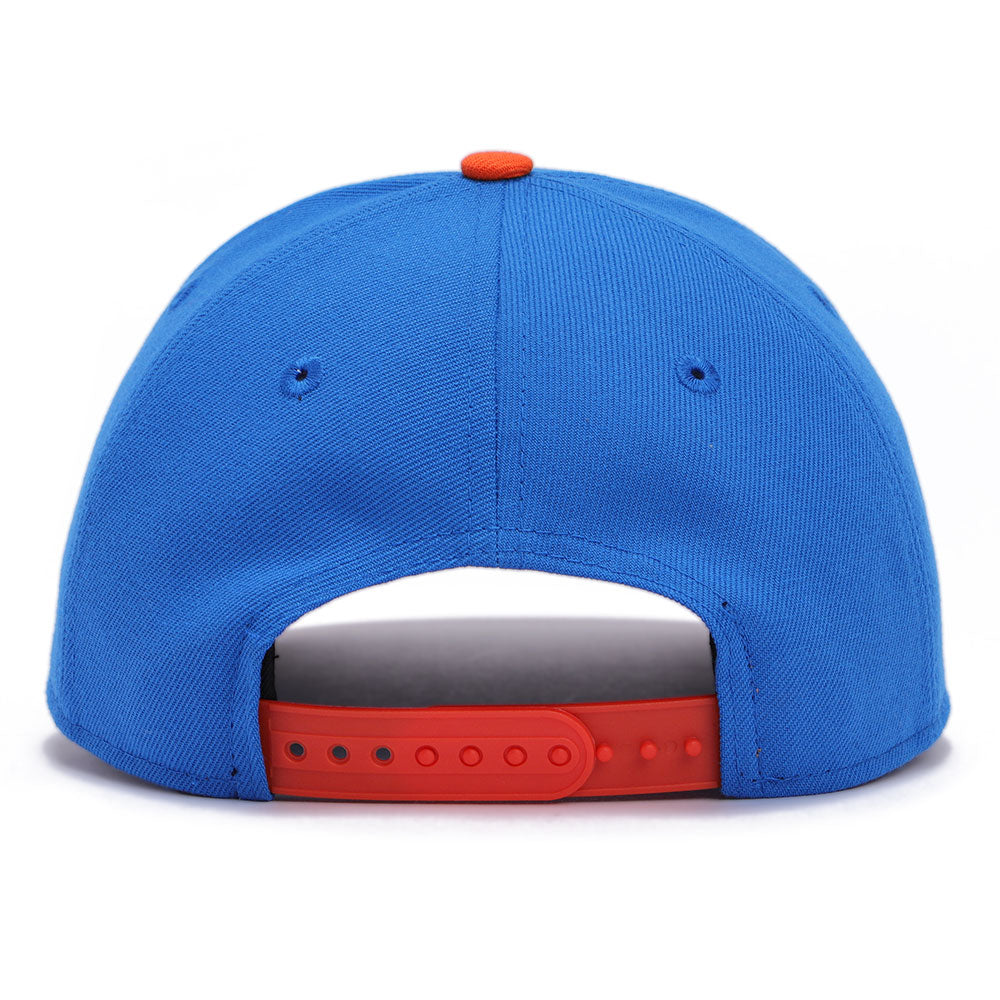 New Era Oaklahoma City Thunder Essential Blue Orange 2 Tone 9FORTY A-Frame Snapback Cap