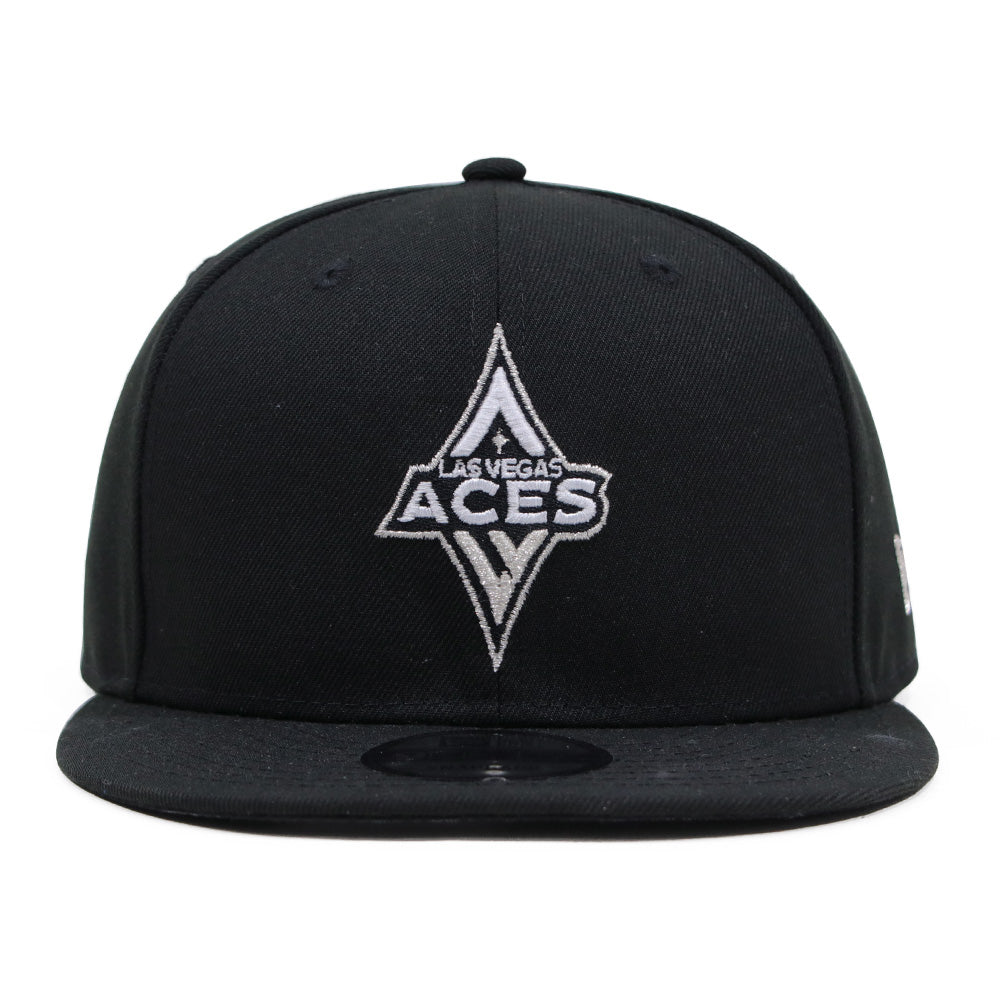 New Era Las Vegas Aces WNBA Black 9FIFTY Snapback Cap
