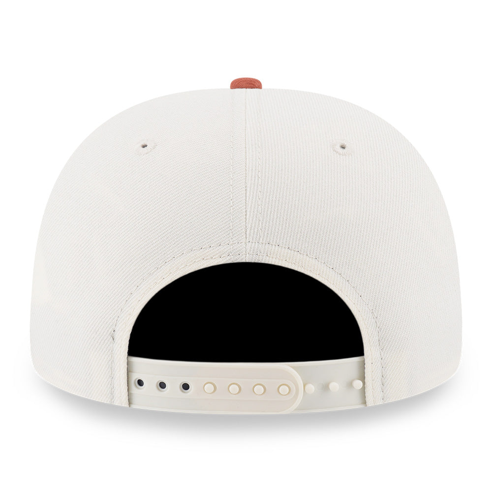 New Era New York Yankees Chrome White Rush Orange 9FORTY A-Frame Adjustable Cap
