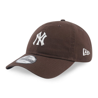 New Era New York Yankees Mini Logo Walnut 9TWENTY Adjustable Cap