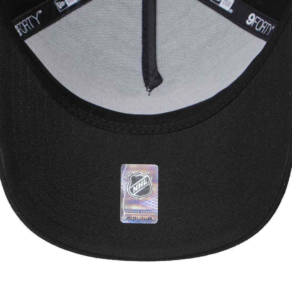 New Era Anaheim Ducks Black 9FORTY A-Frame Snapback Cap