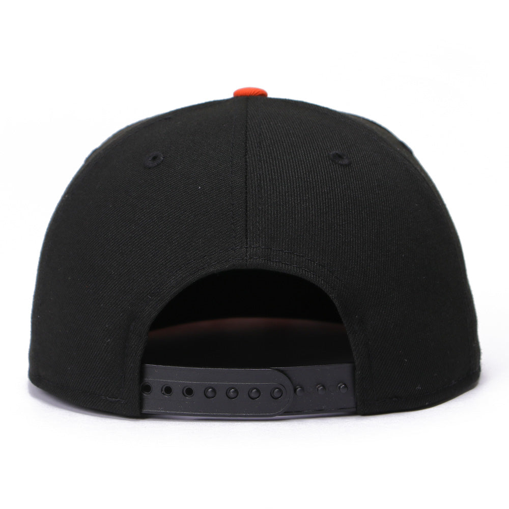 New Era Anaheim Ducks Black Orange 9FIFTY Snapback Cap
