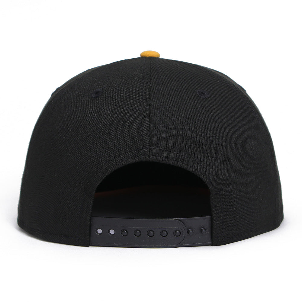 New Era Boston Bruins Black Gold 9FIFTY Snapback Cap