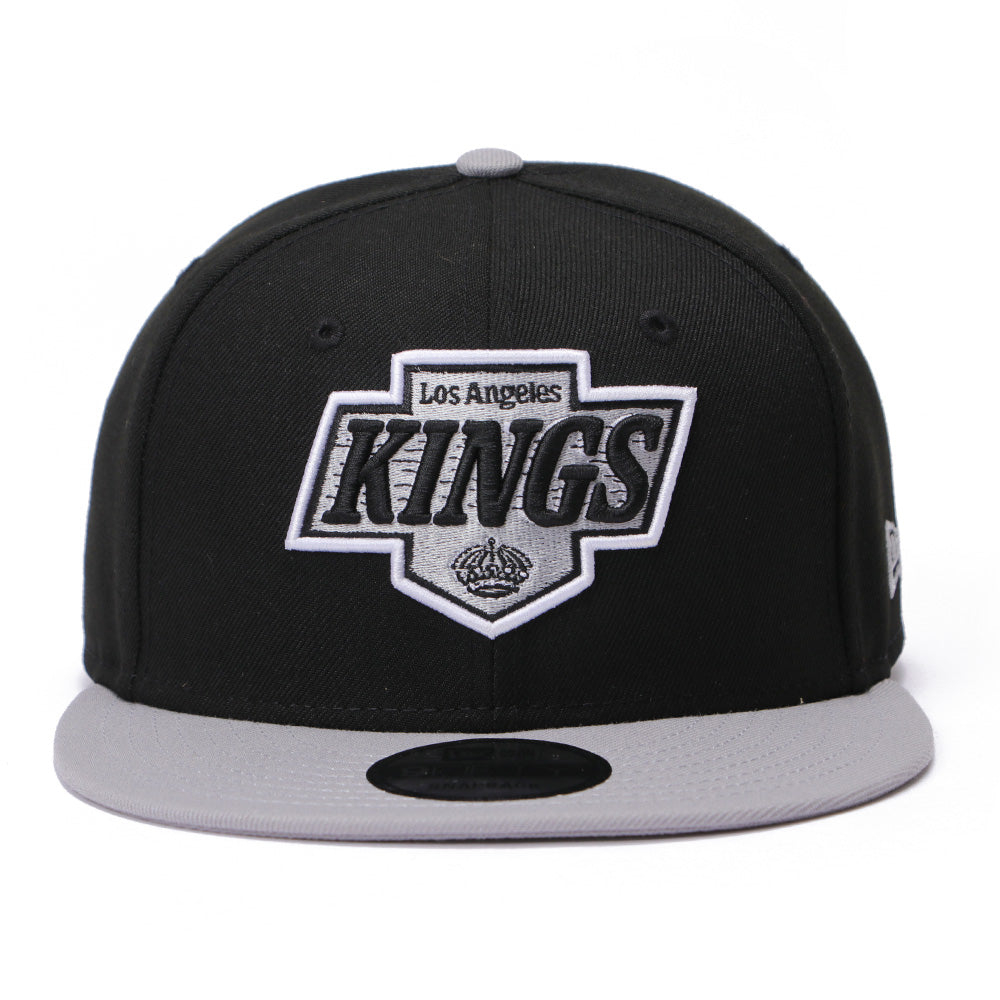New Era Los Angeles Kings Black Grey 9FIFTY Snapback Cap