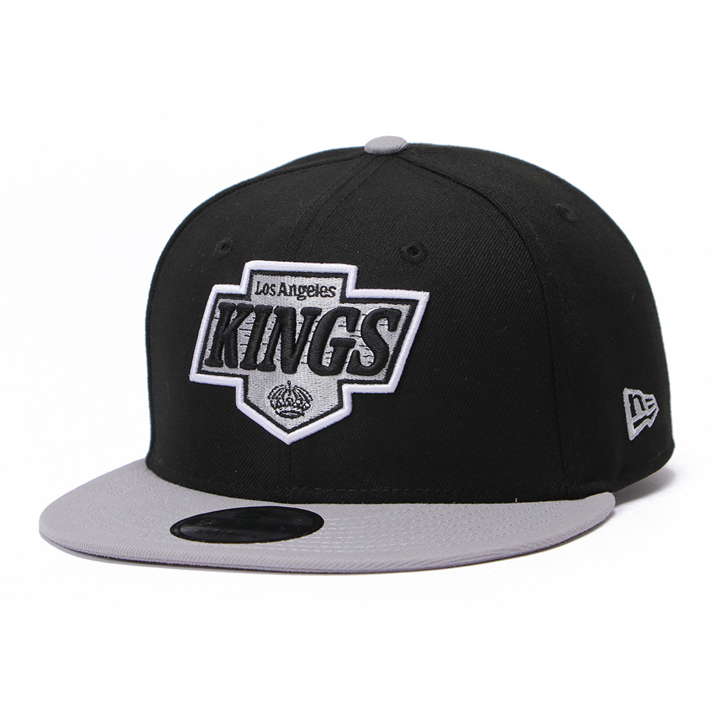 New Era Los Angeles Kings Black Grey 9FIFTY Snapback Cap