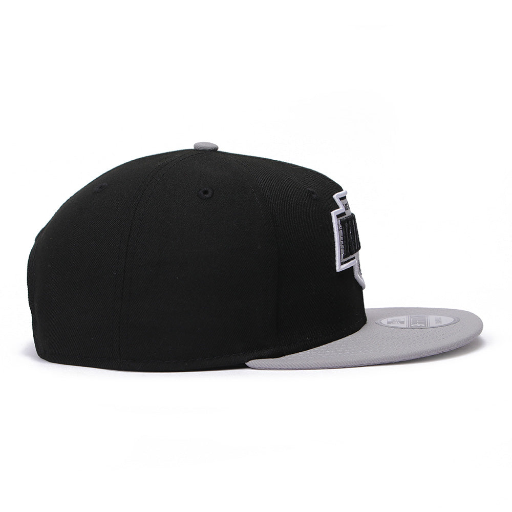 New Era Los Angeles Kings Black Grey 9FIFTY Snapback Cap