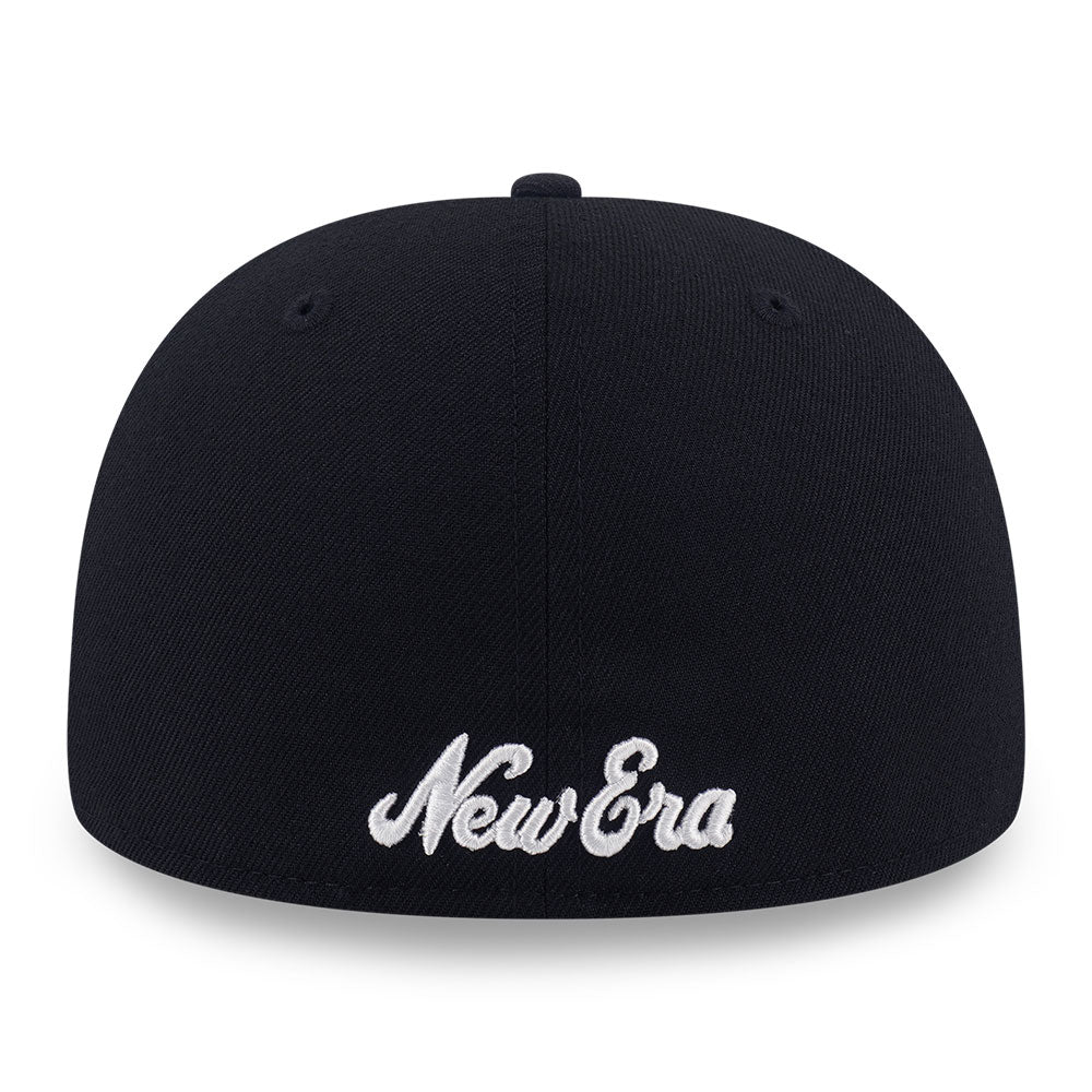 New Era Script Logo Oceanside Black 59FIFTY FItted Cap