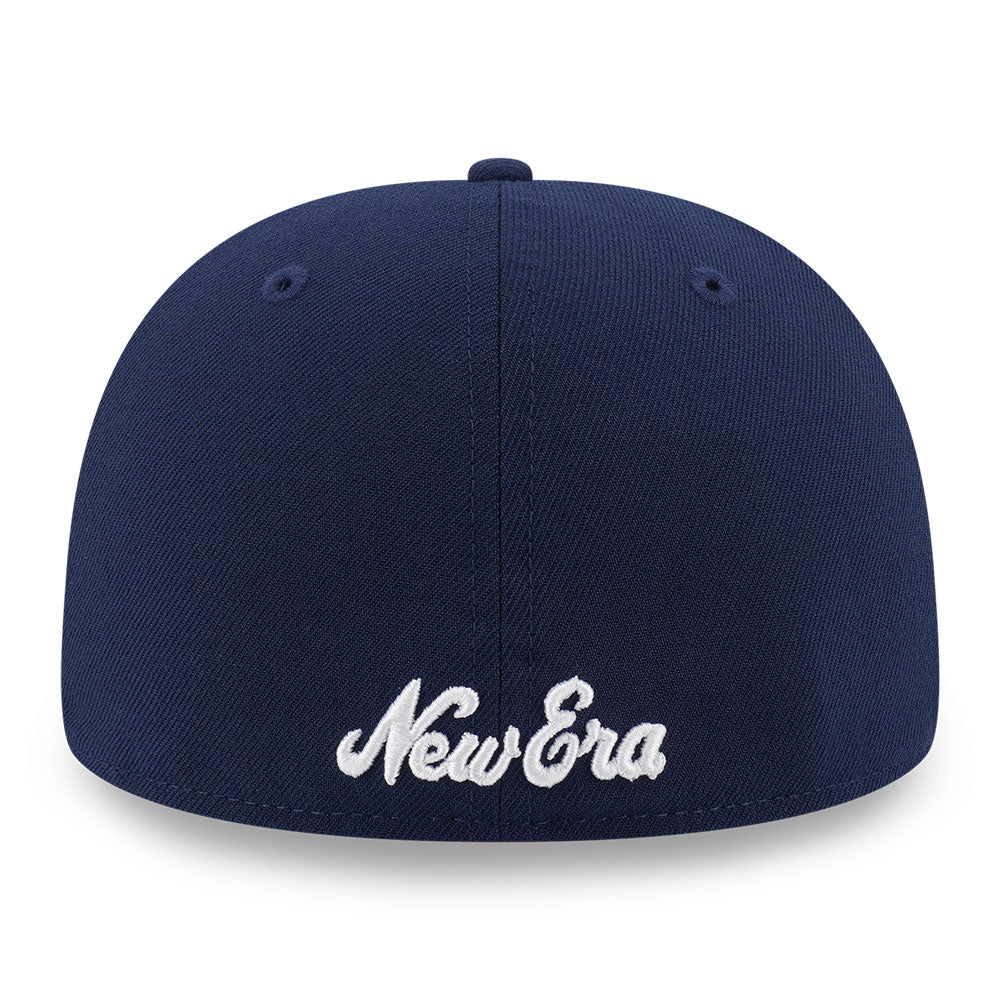 New Era Script Logo Oceanside Blue 59FIFTY FItted Cap