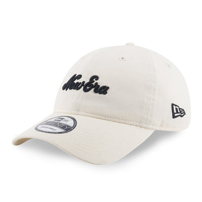 New Era Script Logo Chrome White 9TWENTY Adjustable Cap
